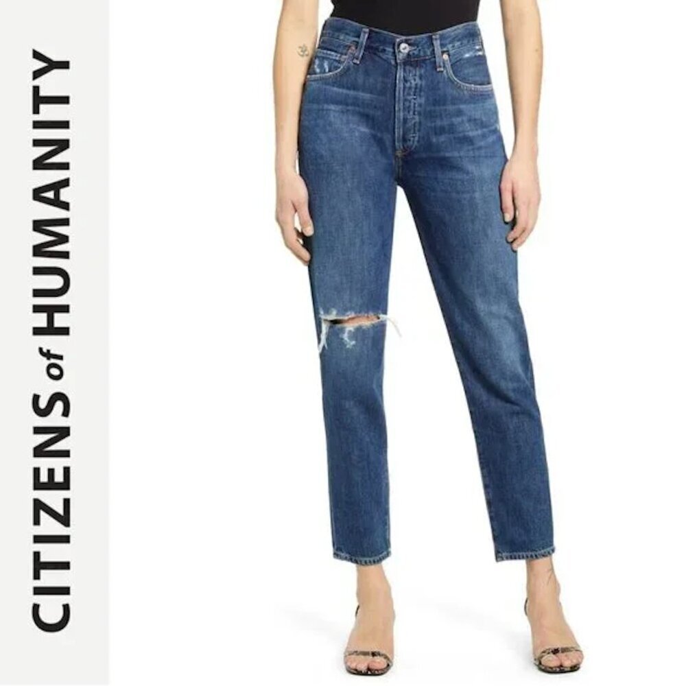 Citizens of Humanity Liya Medium Wash Jeans Sz 24